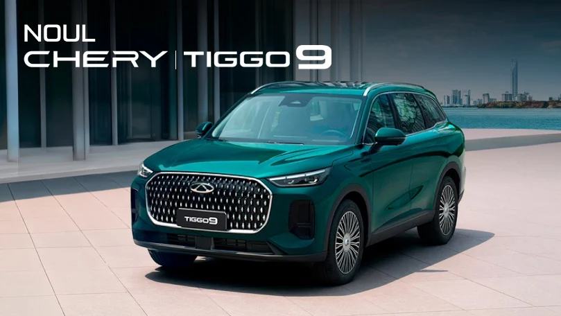 GBS: Noul CHERY TIGGO 9 – confort de primă clasă